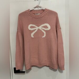 ⭐️Like New⭐️ Sincerely Jules: Women’s Sweater with Bow Design- Size Medium